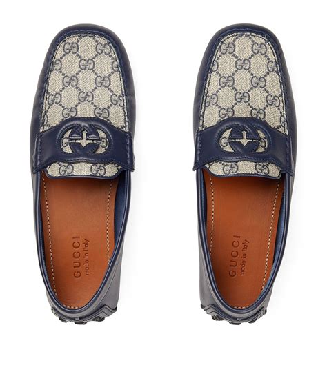 interlocking g's gucci loafers|Gucci g-locking loafers.